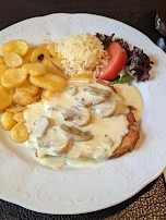 Curryrahm Schnitzel