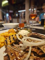 Grillteller Mit Lammkoteletts